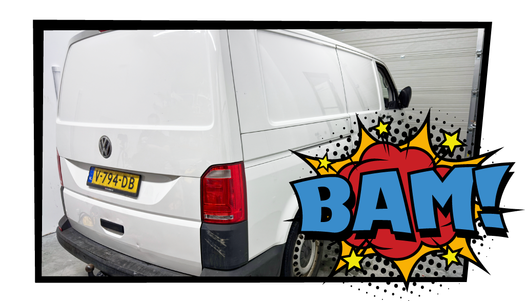 Stickersverwijderen Van half gewrapt naar perfect schoon busje Bam Tumbnail